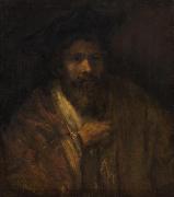 Bartiger Mann REMBRANDT Harmenszoon van Rijn